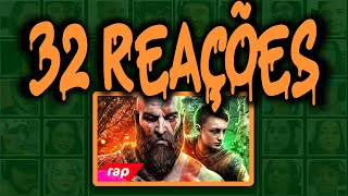 MULT REACT  RAP DO KRATOS E ATREUS GOD OF WAR  NÓS SOMOS DEUSES  7 MINUTOZ [upl. by Powe]