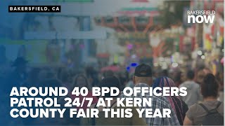 Bakersfield police maintain officer presence at Kern County Fair for third year [upl. by Dett570]