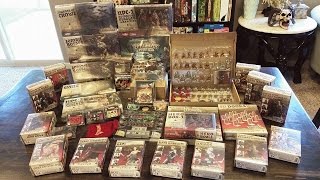 Zombicide Black Plague Kickstarter Extras Unboxing [upl. by Ayoted]