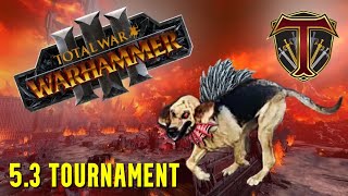 53 Launch Tournament amp Patch Note Review  Double Elimination  Total War Warhammer Competitive [upl. by Nellak]