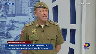 Presença ilustre Comandante Aurélio Pelozato discute dados da Polícia Militar em 2024 [upl. by Andy]