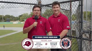 COTUIT KETTLEERS  WAREHAM GATEMEN  PREGAME SHOW 07102024 [upl. by Grimbald]