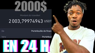 Comment gagner 2000 en 24h  1300000f en 24h [upl. by Vivica374]