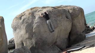 bloc bouldering kerlouan secteur ty cailloux [upl. by Mayberry]