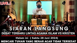 GEGERR🛑 ZULKIFLI M ABBAS Debat lintas Agama Islam Vs Kristen Hari ini Sabtu 12 juni 2024‼️ [upl. by Olaf]