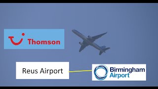 Thomson Airways Flight 7257 Reus to BHX [upl. by Averi]