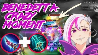 CARA BERMAIN BENEDETTA SAAT MASIH SEKOLAH  MOBILE LEGENDS [upl. by Lewej611]