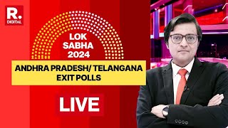 Andhra Pradesh Telangana Exit Poll Result LIVE With Arnab Goswami  Elections 2024 [upl. by Aytak110]