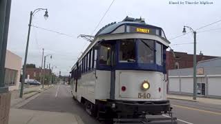 Trams Streetcars in Memphis Tennessee USA [upl. by Pontius297]