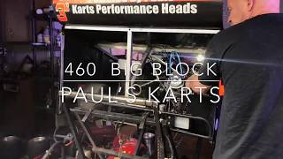 Gx390 go kart  12000 rpm rev alcohol big block open modified  Paul’s karts [upl. by Philpot]