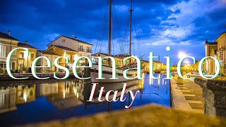 Cesenatico Italy Beautiful Drone Video Tour of Cesenatico Emilia Romagna 4k [upl. by Gayleen224]