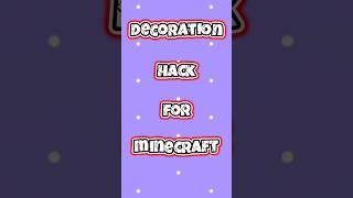 Tiktok Hack For Minecraft [upl. by Jacobine159]