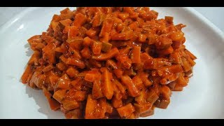 കടുമാങ്ങ അച്ചാർ  Kadumanga achar  mango pickle  Kerala sadhya achar  Recipe no 23 [upl. by Maia]