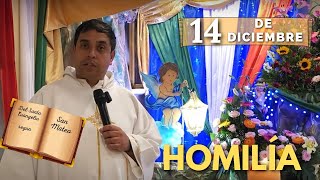 EVANGELIO DE HOY jueves 14 de Diciembre del 2023  Padre Arturo Cornejo [upl. by Cott25]