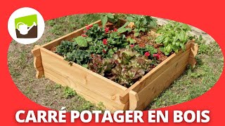 Carré potager en bois  Comment linstaller  Quel bois pour carré potager [upl. by Elyn]