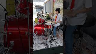 13 Oct 24 Pangeran CintaDewa 19 Drum Cover by Redd Raven 10 yo on his 1st drum Competitionpart 3 [upl. by Dauf134]