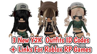 New 3 Best Y2K Outfits ID Codes  Links For Brookhaven RP Berry Avenue And Bloxburg 2024 [upl. by Montana]