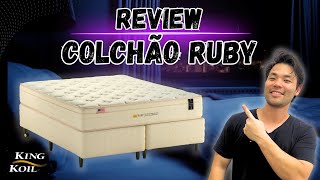 REVIEW COLCHÃO RUBY KING KOIL [upl. by Kathe]