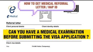 MEDICAL EXAMINATION BEFORE you apply for Australian visa MedicalExamination HapID [upl. by Jedediah]