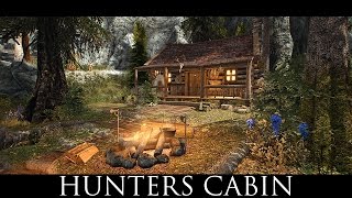 Skyrim SE Mods Hunters Cabin of Riverwood [upl. by Adnal309]