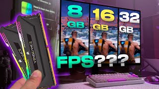 8GB vs 16GB vs 32GB RAM CUANTO NECESITAS PARA GAMING  Matthux [upl. by Almeida]