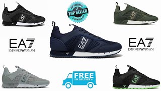 Emporio Armani X8X027 XK050 EA7 Mesh Trainers [upl. by Analrahc]