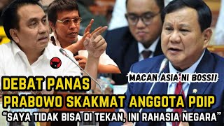 SANGAR PRABOWO SKAKMAT ANGGOTA DPR PDIP [upl. by Ahsaf]