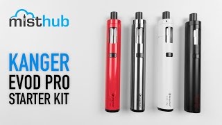 The KangerTech EVOD Pro Starter Kit Unboxing amp Quick Overview [upl. by Llerrehc]