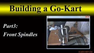 GoKart Spindles  How To [upl. by Aldredge620]