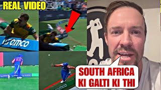 Ab De Villiers shocking statement on Suryakumar Yadav controversial catch after SA lost the WC FINAL [upl. by Lilla207]