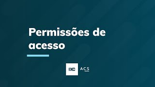 Permissões de acesso [upl. by Navillus]