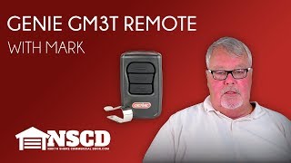 Tech Talks Genie GM3T Remote [upl. by Atinaw198]