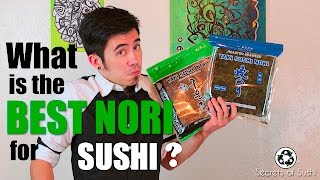 What Brand of Nori Should You Use for Sushi [upl. by Etheline]