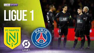 FC Nantes vs PSG  LIGUE 1 HIGHLIGHTS  02192022  beIN SPORTS USA [upl. by Asoj]