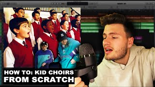 How To Make Dark Kid Choir Loops With YOUR VOICE Ft DanielTaylorProducer [upl. by Naic]