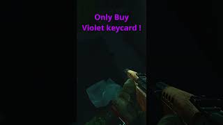 Escape from Tarkov Lab  VIOLET KEYCARD shorts [upl. by Venuti440]