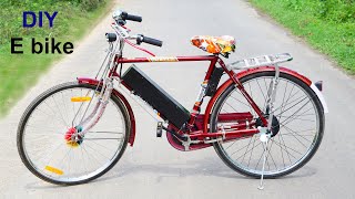 DIY High Speed Electric Bike with EBike Conversion Kit at Low Cost [upl. by Weissman162]