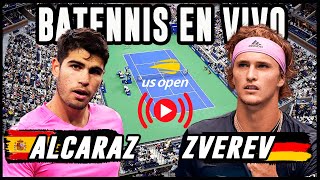 Carlos Alcaraz vs Alexander Zverev  US Open 2023  EN VIVO alcaraz zverev [upl. by Hort]