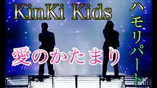 【quot愛のかたまりquotをハモリたい方必見！】KinKi Kids [upl. by Aikahc949]