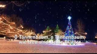 O Tannenbaum zum Mitsingen  Weihnachtslied mit Text [upl. by Mastrianni402]