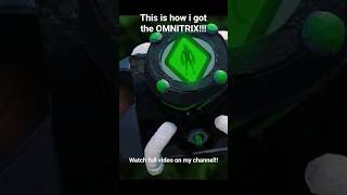 I GOT THE OMNITRIX  REAL LIFE ben10 animation shorts [upl. by Sidnala]