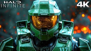 HALO INFINITE All Cutscenes Full Game Movie 4K 60FPS Ultra HD [upl. by Ielirol]