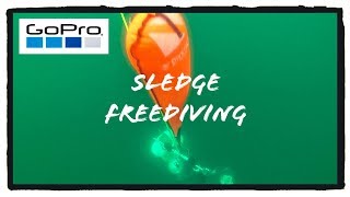 Sledge Freediving  A Freedive4u film about technical supported apnoe diving [upl. by Darees]