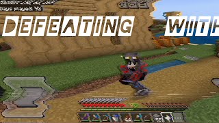 killing wither Minecraft gameplay ep14 pe series [upl. by Mateo173]