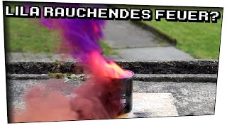 LILA RAUCH mit WASSER erzeugen NICHT NACHMACHEN  Techtastisch 20 [upl. by Oiramrej]