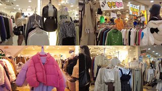 Shopping in Korea  GOTO MALL Shopping in Gangnam  Korean Winter Fashion  Aesthetic Fall outfits [upl. by Einwahr]