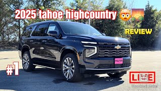 2025 Chevy Tahoe Highcountry 🤯 [upl. by Frick]