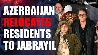 Azerbaijan relocates another group of residents to city of Jabrayil [upl. by Nuy]