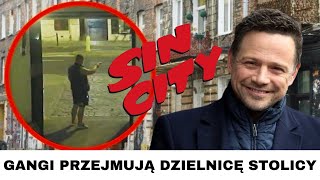 Gangi przejmują dzielnicę Warszawy Policja znikna z ulic [upl. by Clevey791]