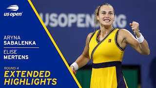 Aryna Sabalenka vs Elise Mertens Extended Highlights  2021 US Open Round 4 [upl. by Teplica]